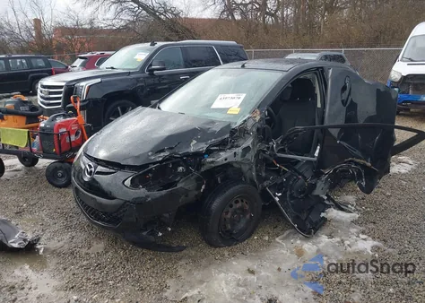 2013 Mazda Mazda2 Sport z USA, uszkodzony, nr VIN JM1DE1KY9D0164879